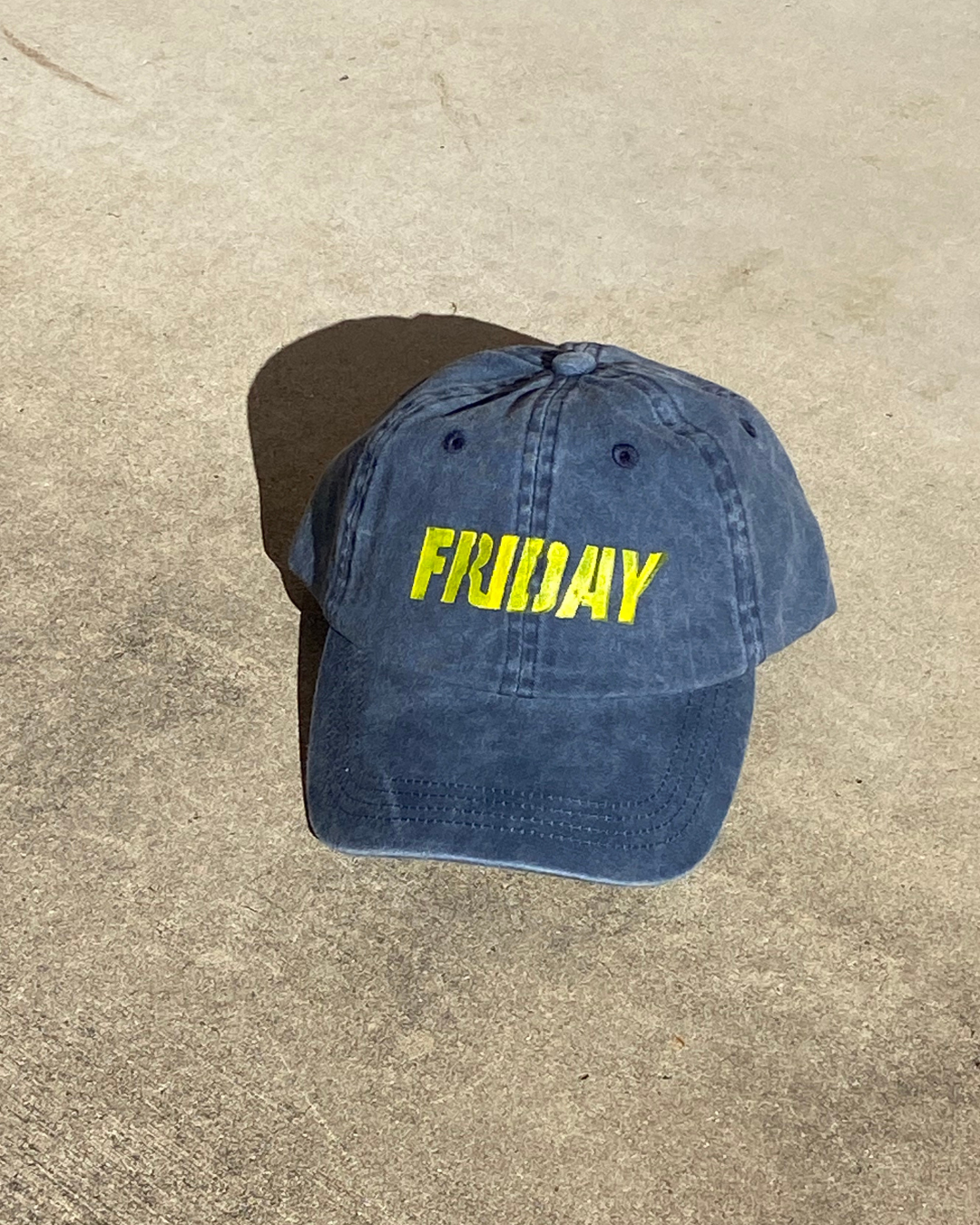 VANDALISED CAP - DENIM