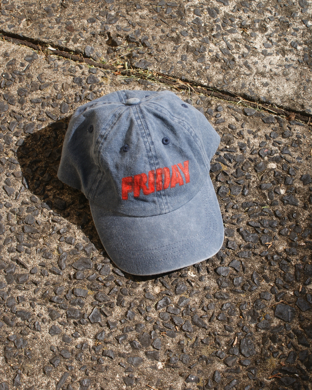 VANDALISED CAP - DENIM