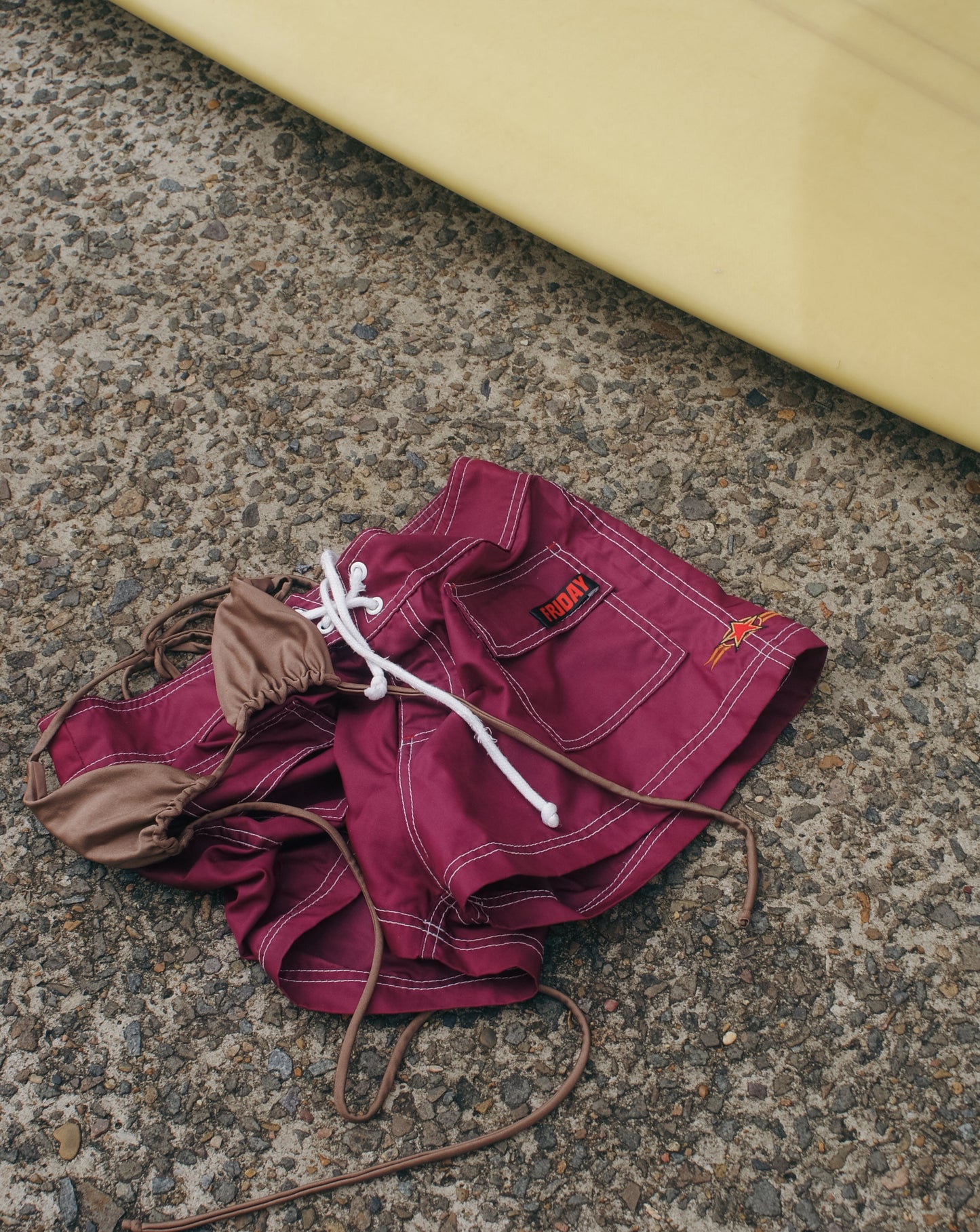 CLASSIC BOARDSHORTS - MAROON