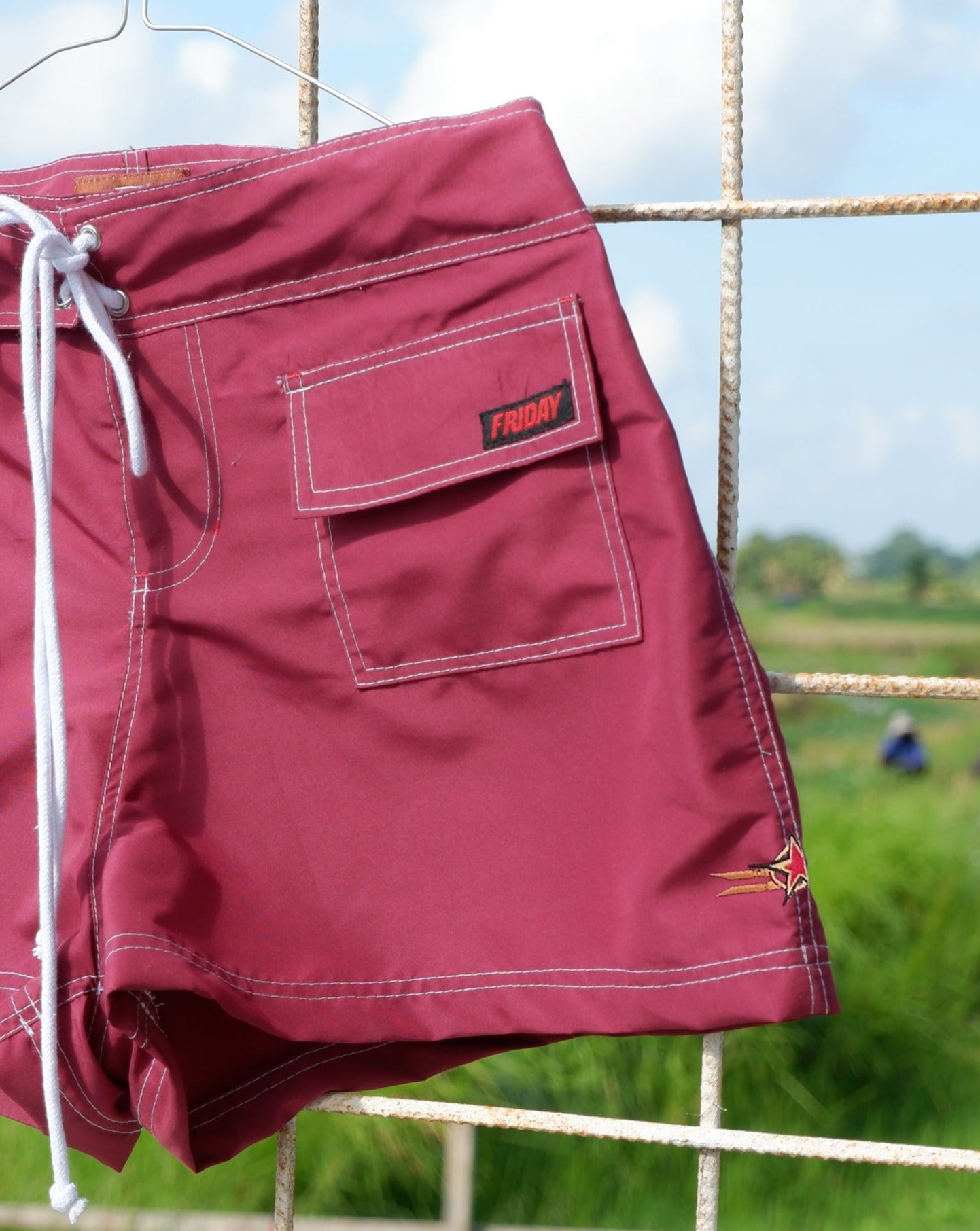 CLASSIC BOARDSHORTS - MAROON